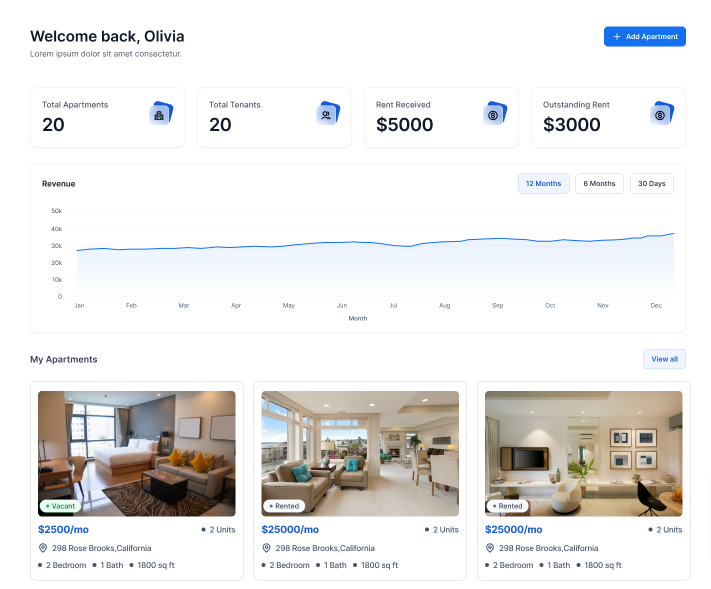 Landlord Dashboard